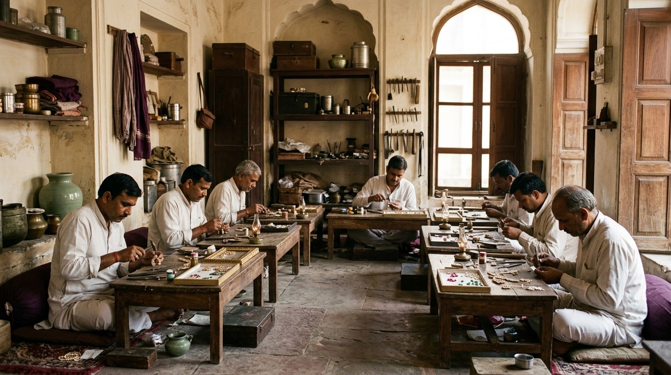 The Garima Zaaveri atelier