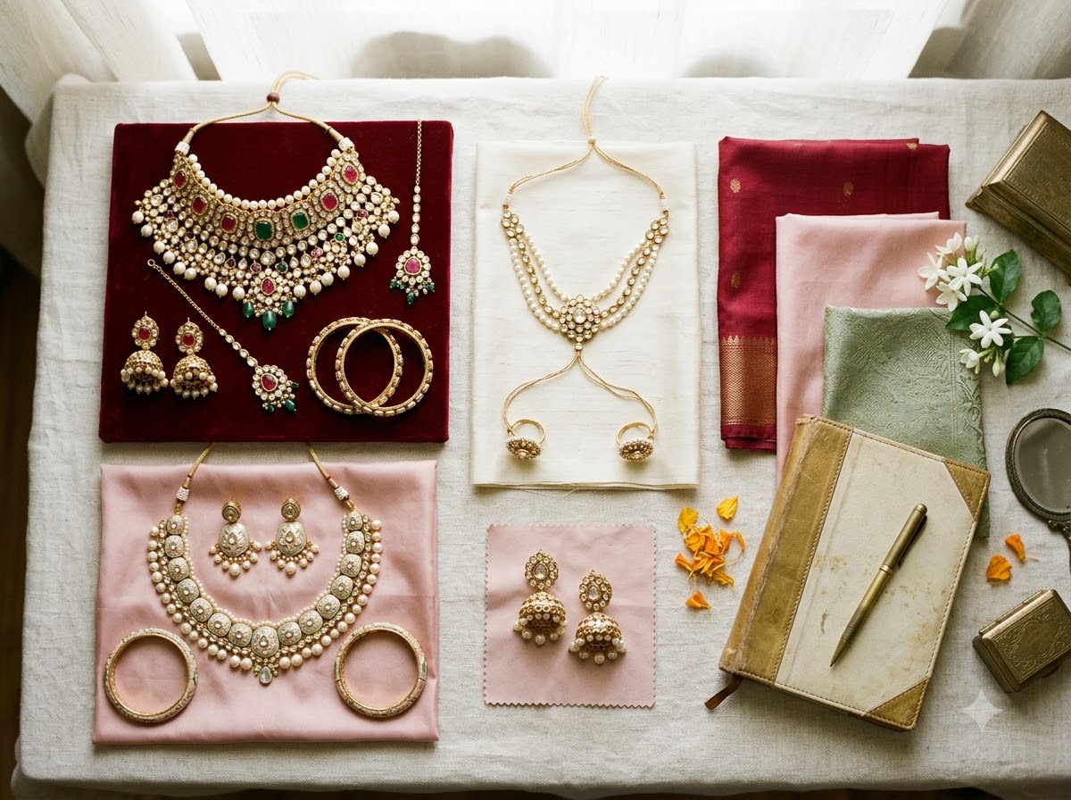 How to Choose Bridal Jewellery for Your Trousseau